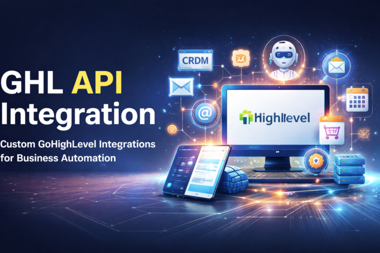 GHL API Integration banner for business automation